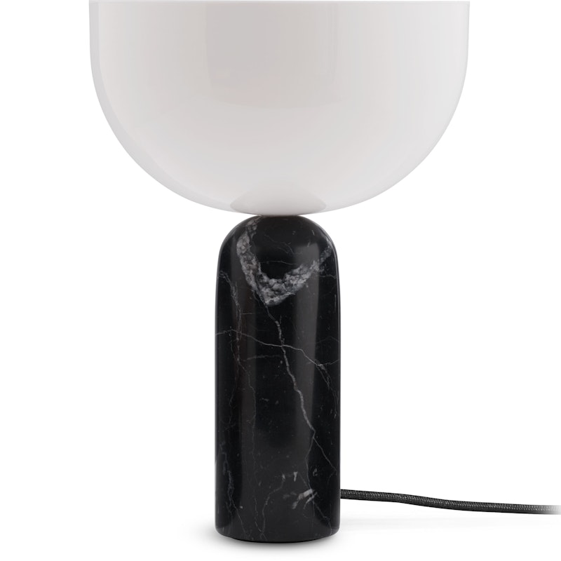 Kizu Table Lamp Small, Black Marble