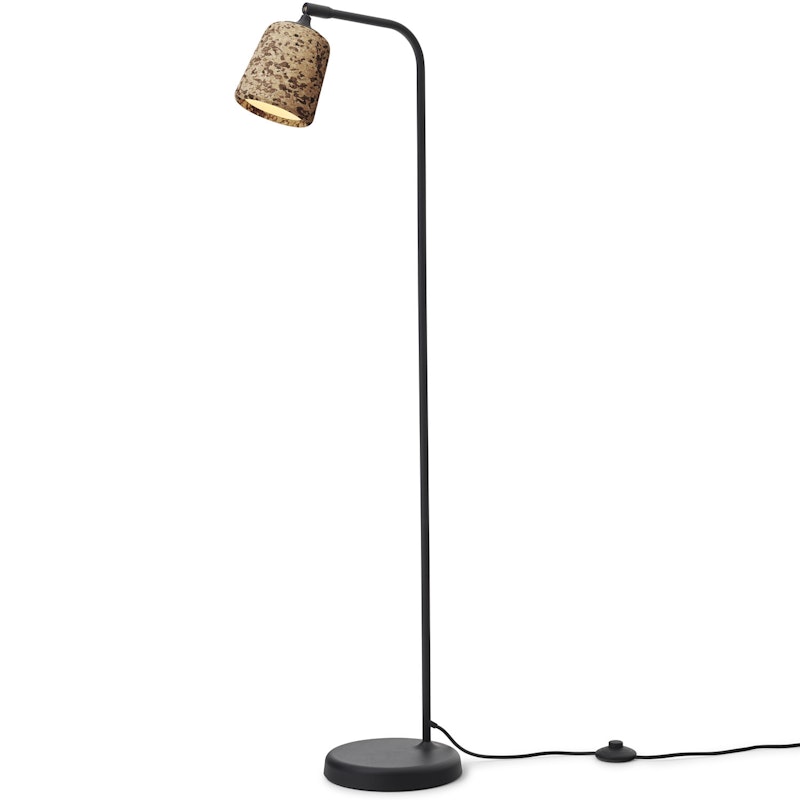 Material Floor Lamp, Mixed Cork