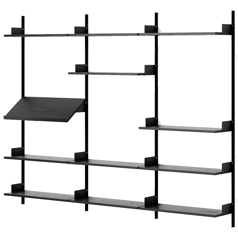 New Works Display Shelf 1900 mm, Black