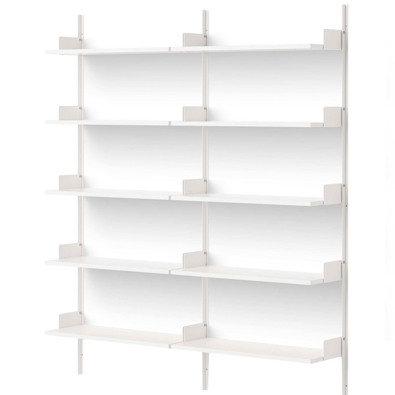 New Works Library Shelf 1900 mm, White