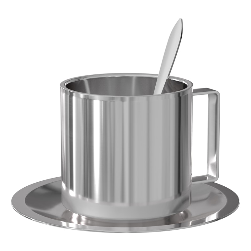 Americano Trio Coffee Cup, Stainless Steel