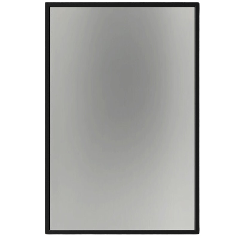 Wall Mirror 50x75 cm, Black