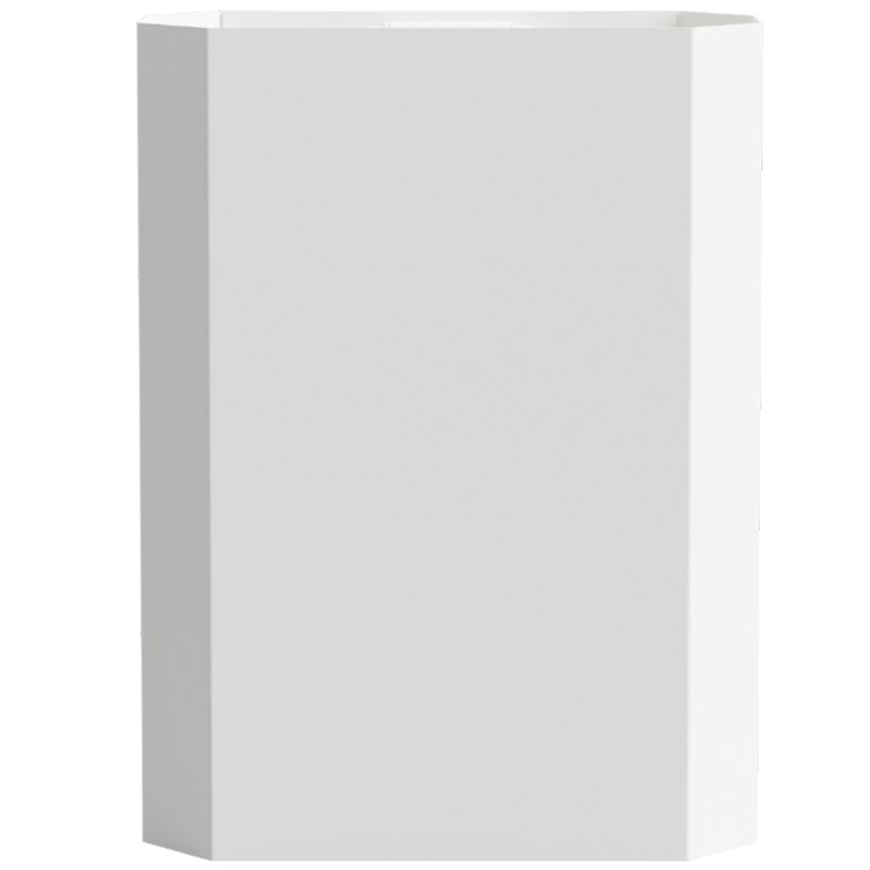 Paper Bin 12 L, White