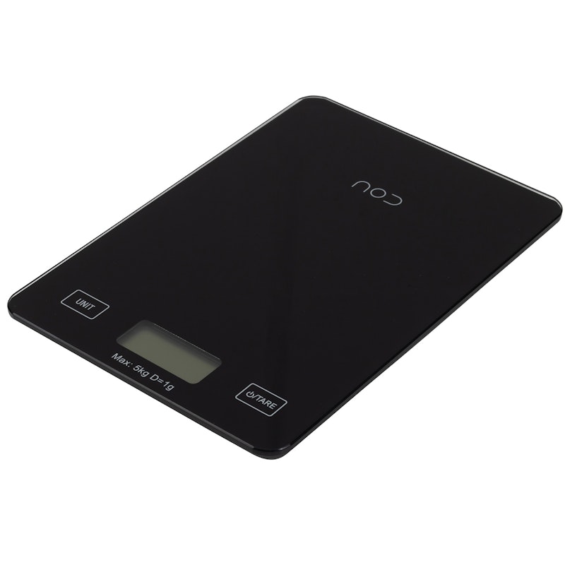 Kitchen Scale 15x21.5 cm, Black