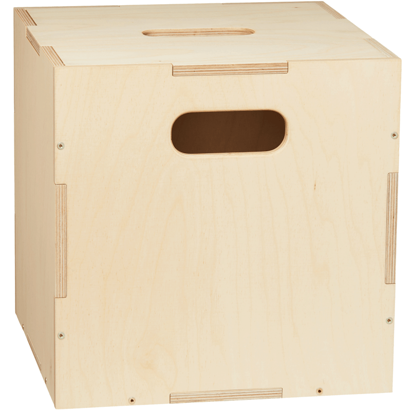Cube Storage 36x36 cm, Wood