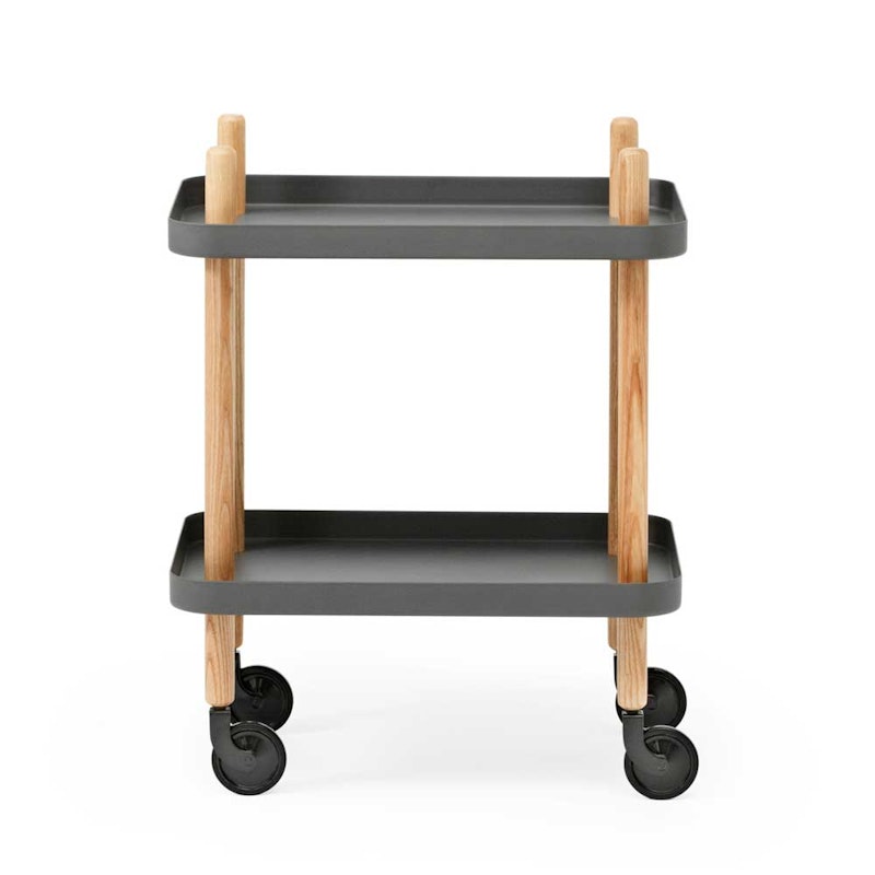 Block Table, Dark Grey