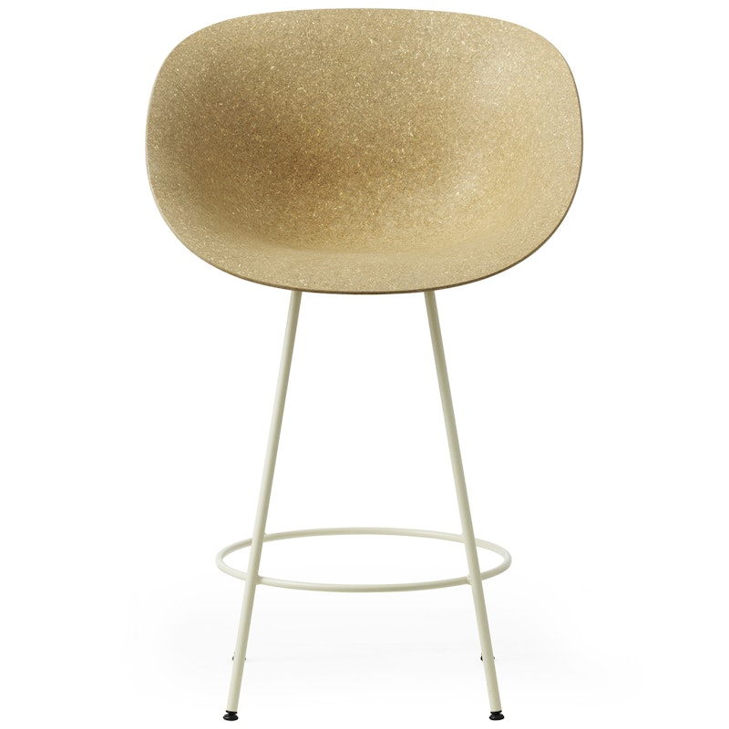 Mat Bar Chair Armchair 65 cm, Hemp / Cream