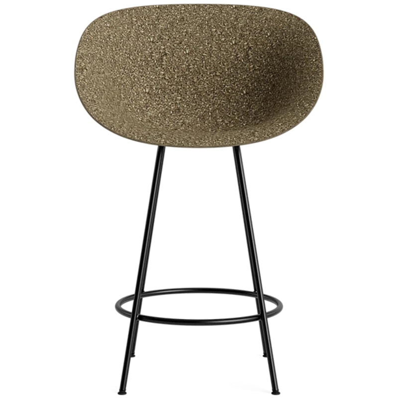 Mat Bar Chair Armchair 65 cm, Seaweed / Black