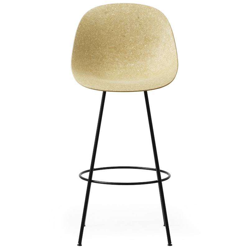 Mat Bar Chair 75 cm, Hemp / Black