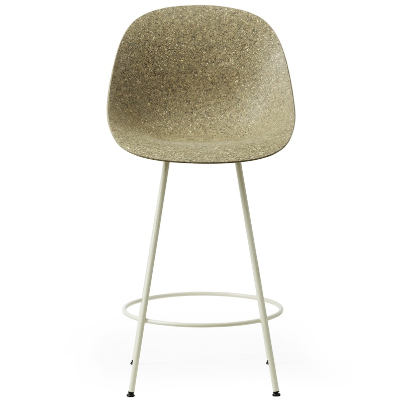 Mat Bar Chair 65 cm, Seaweed / Cream