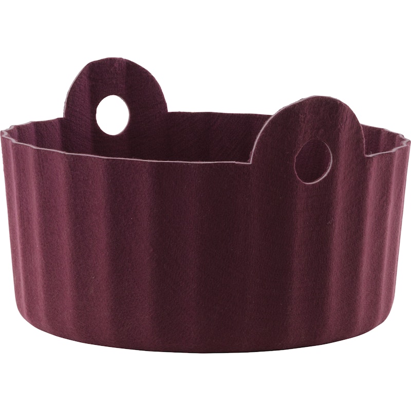 Colu Basket, Burgundy