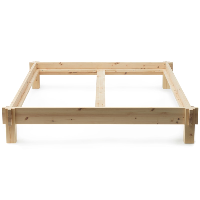 Notch Bed Frame Pinewood, 160x200 cm