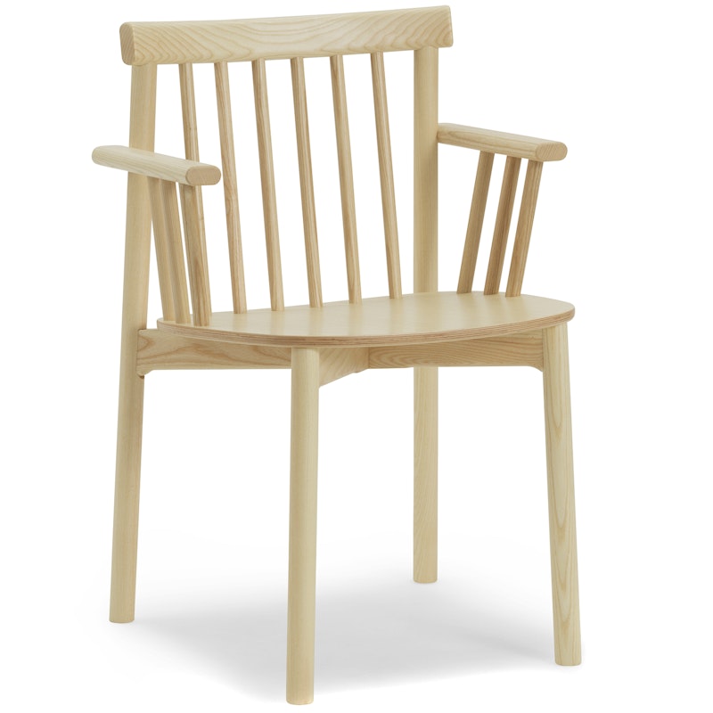 Pind Armchair, Clear Lacquered Ash