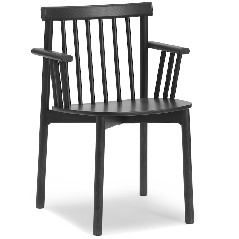 Pind Armchair, Black Stained Ash