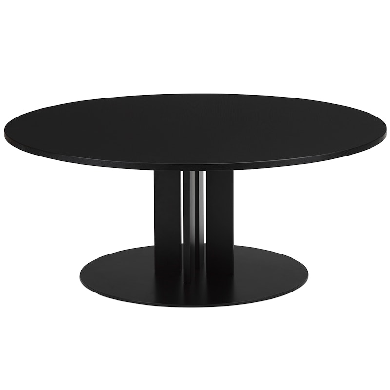 Scala Coffee Table Ø110 cm, Black Oak