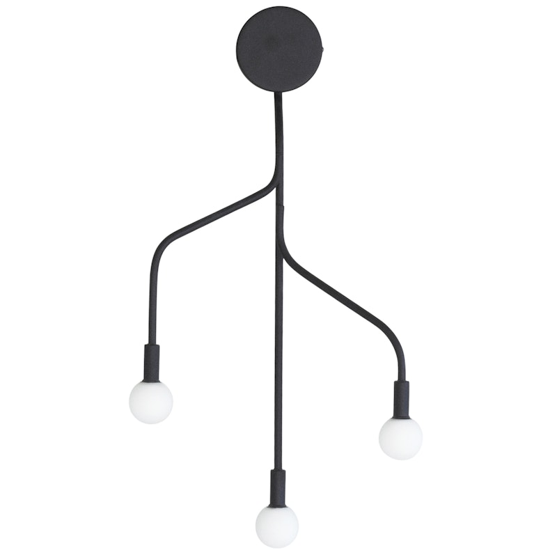 Vekst Wall Light, Black