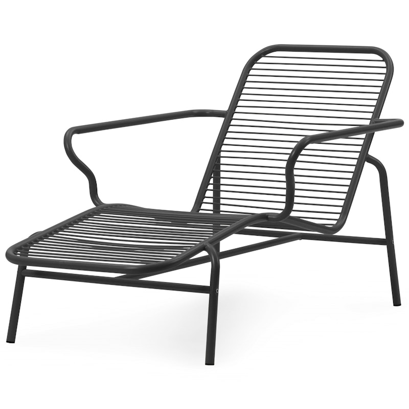 Vig Chaise Longue, Black