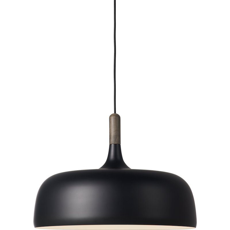 Acorn Pendant, Black