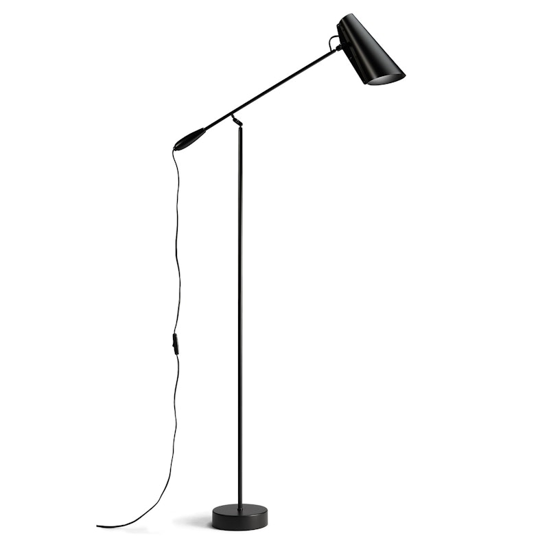 Birdy Floor Lamp, Black/Black