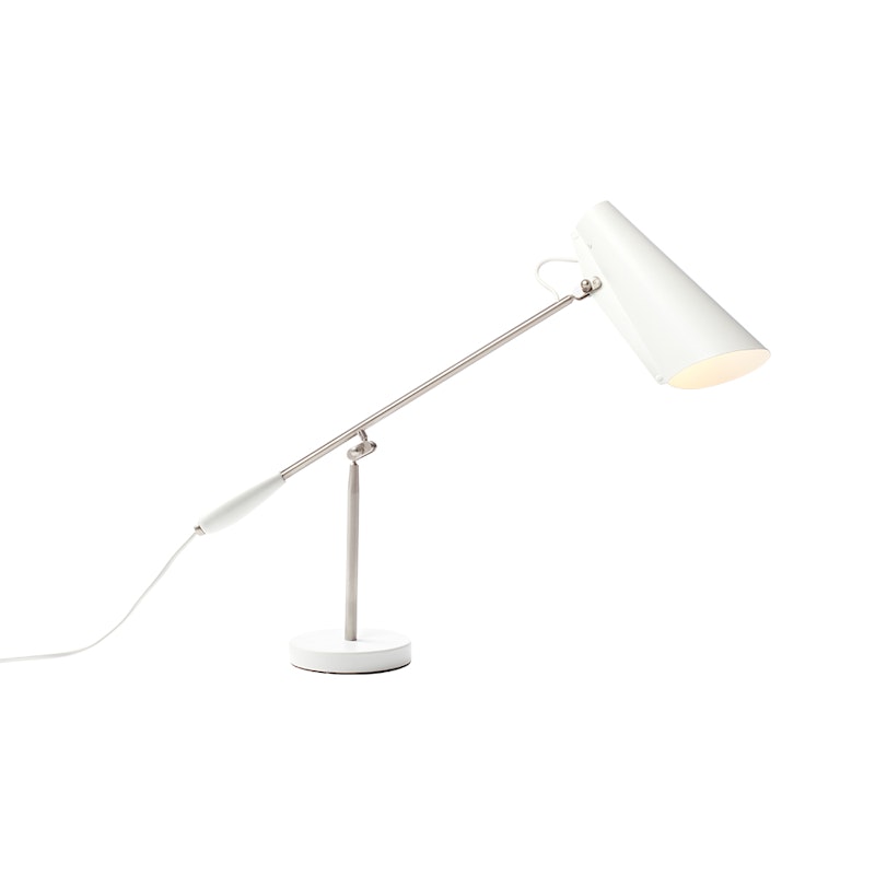 Birdy Table Lamp, White / Metallic