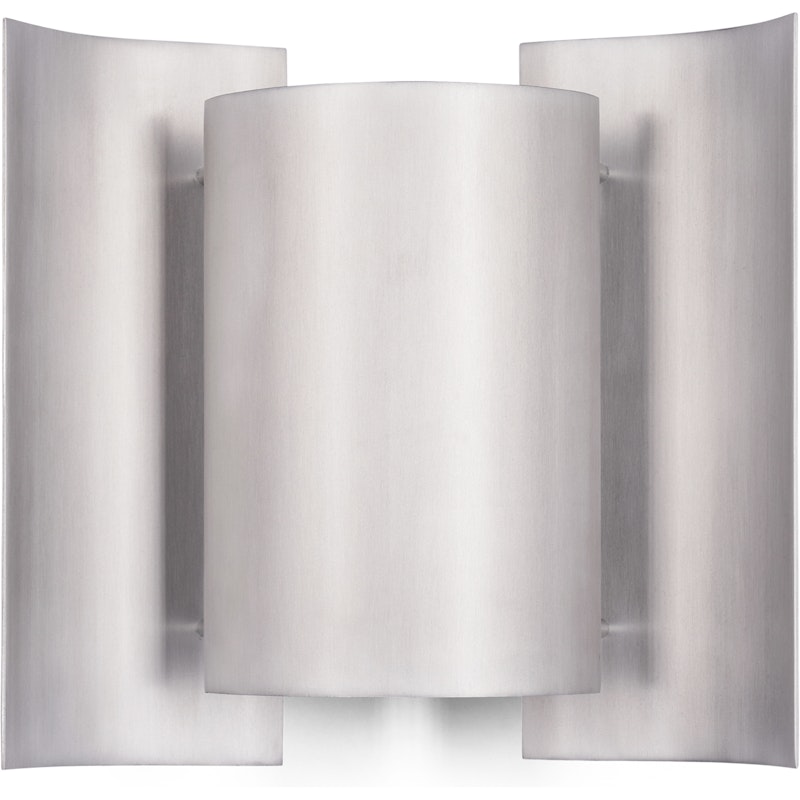 Butterfly Wall Lamp, Brushed Aluminium