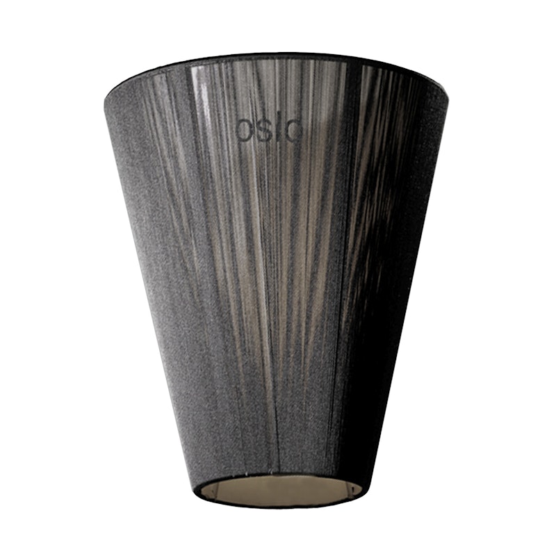 Oslo Wood Shade, Black