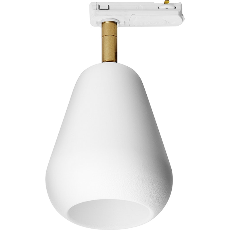 Anoli Spot Track Spotlight, White / Nordic Gold