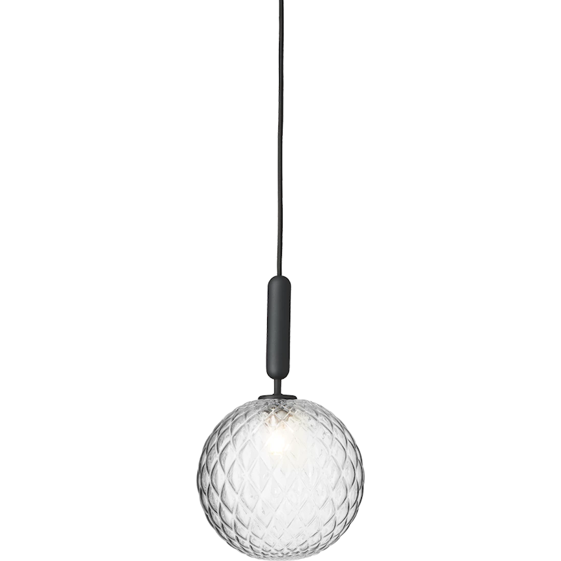 Miira 1 Pendant 200 mm, Rock Grey / Clear