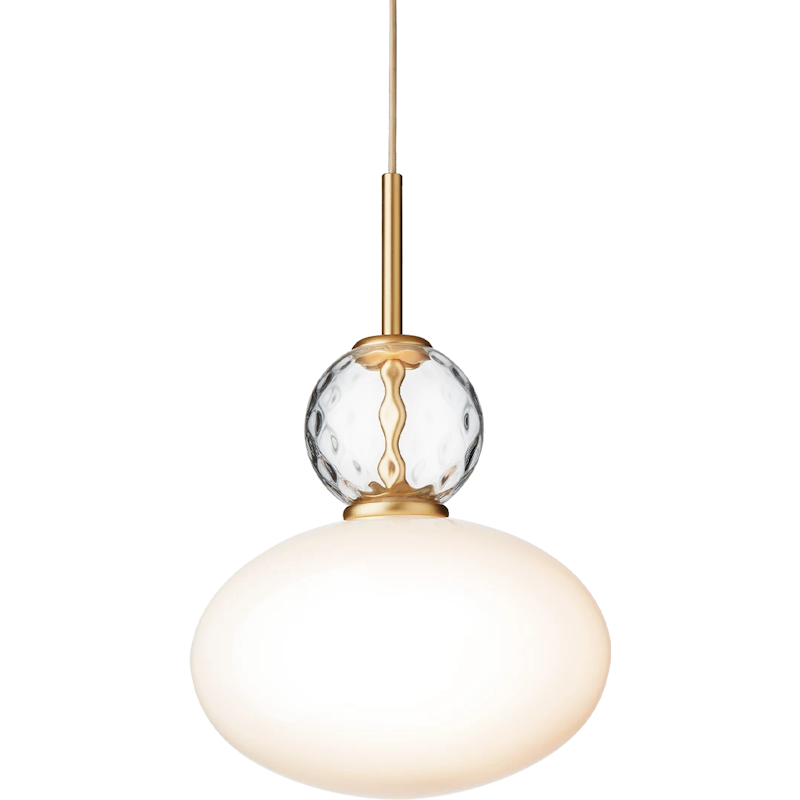 Rizzatto 32 Pendant, Brass / Opal