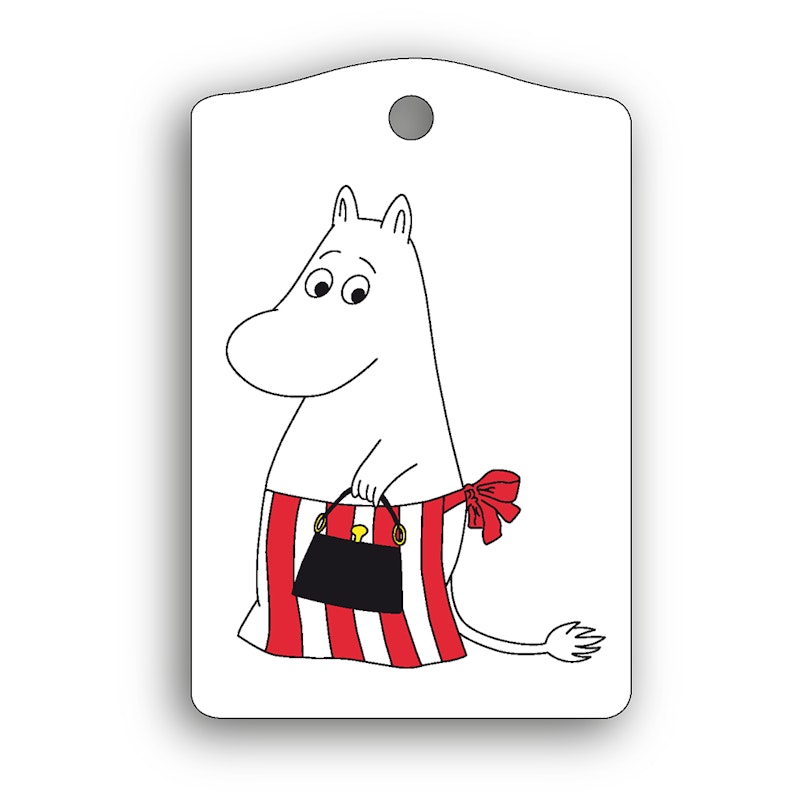 Moomin Luggage Tag Moominmamma, White