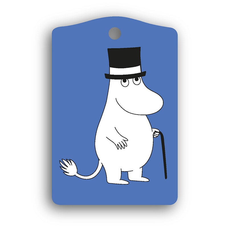 Moomin Luggage Tag Moominpapa, Blue