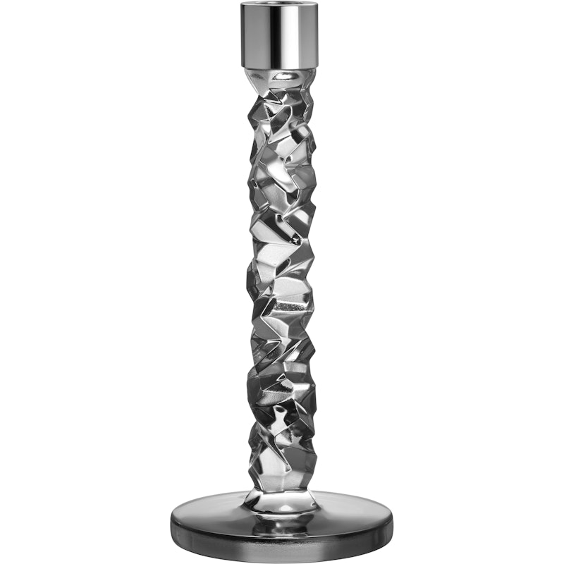 Carat Candle Holder H 24,2 cm, 2 pcs, Anthracite