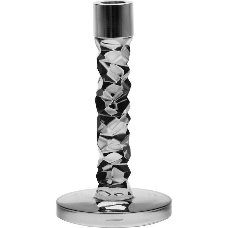 Carat Candlestick 18 cm, Anthracite