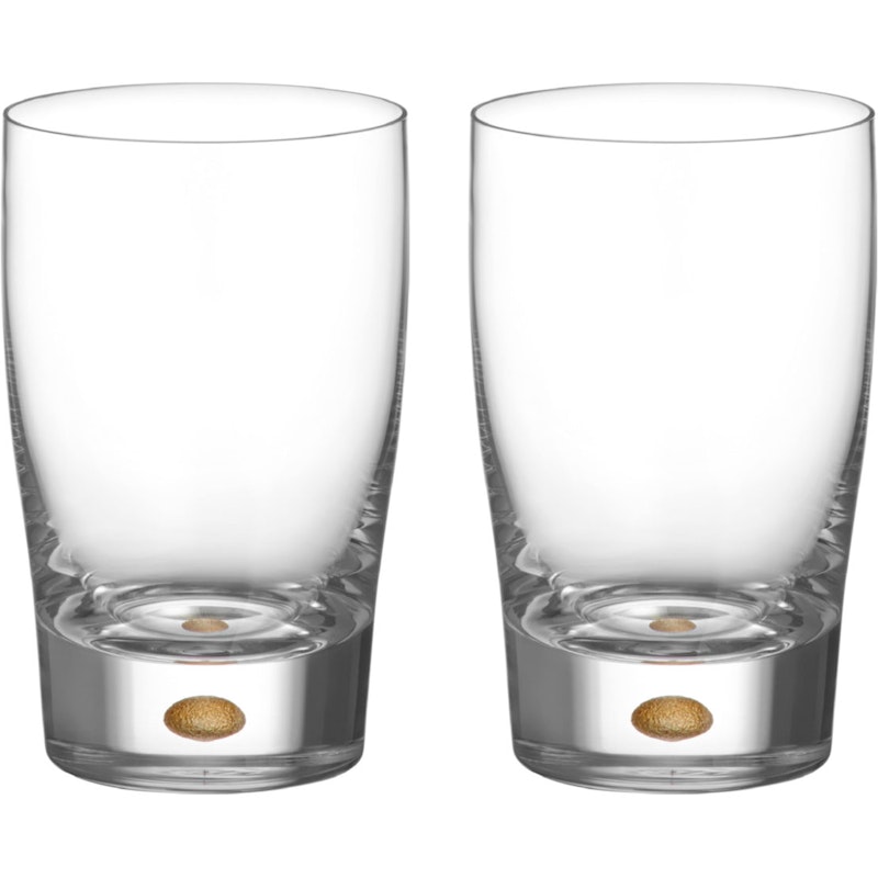 Intermezzo Tumbler 2-pack 25 cl, Gold