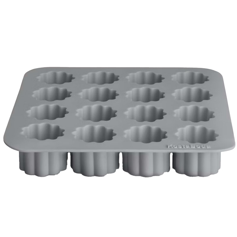 Viva Ice Cube Tray 16x3 cl, Anthracite