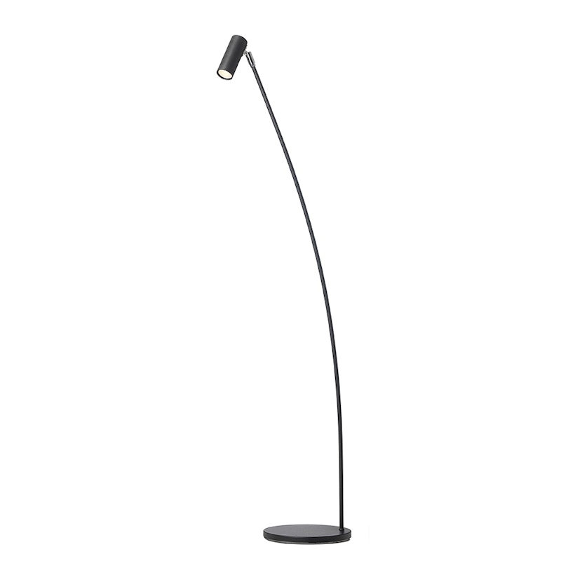 Puck Floor Lamp, Black