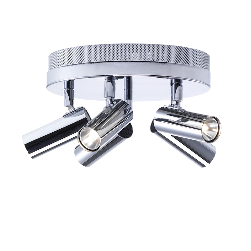 Puck 5 Ceiling Lamp, Chrome