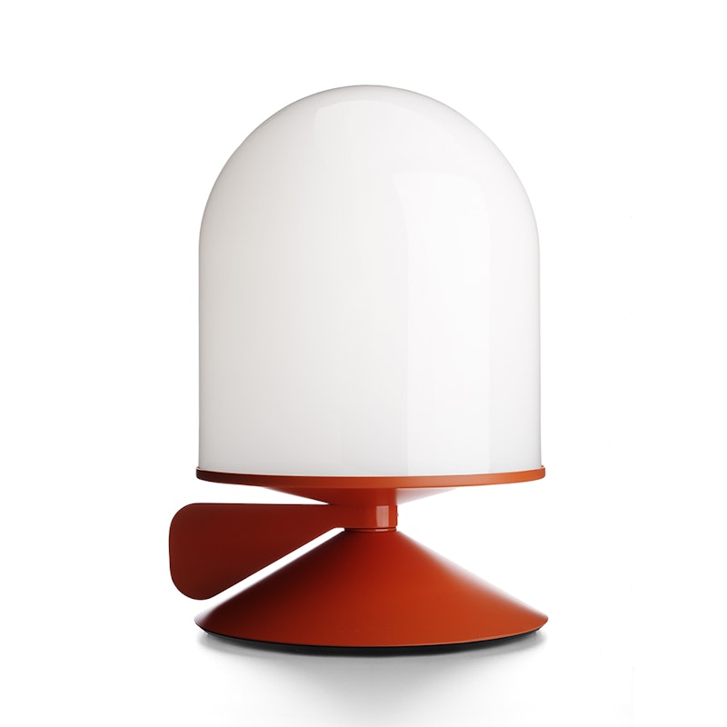 Vinge Table Lamp, Rowanberry/Opal Glass