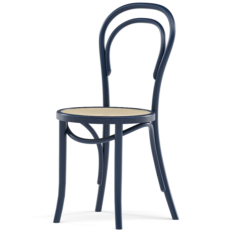 Classic A-1880 Chair Rattan, Blue