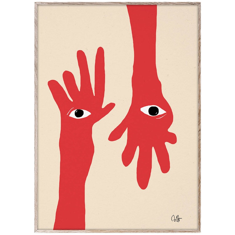 Hamsa Hands Poster 50x70 cm