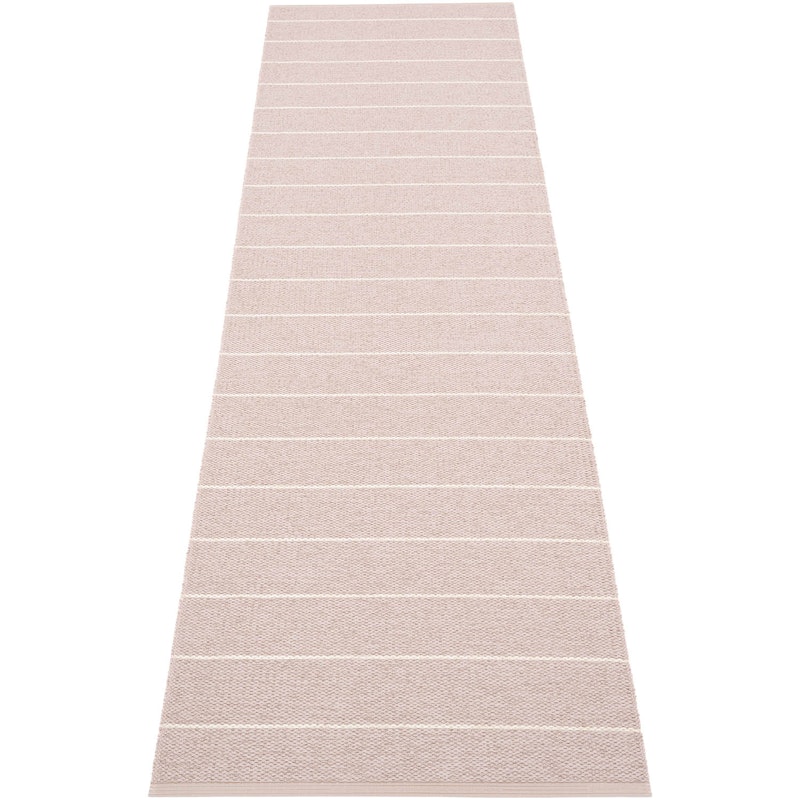 Carl Rug Pale Rose / Pearl Pink, 70x270 cm