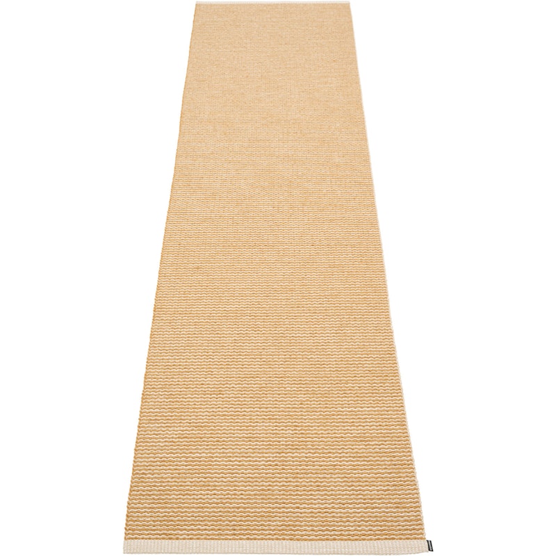 Mono Rug Ochre/Cream, 60x250 cm