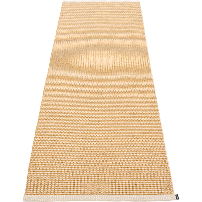 Mono Rug Ochre/Cream, 85x260 cm