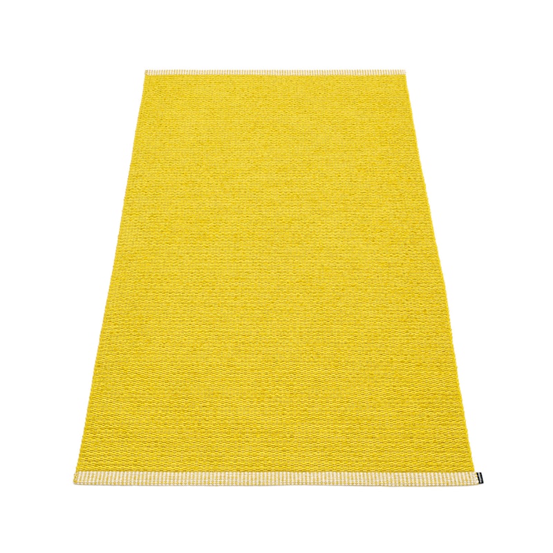 Mono Rug 85x160cm, Mustard/Lemon