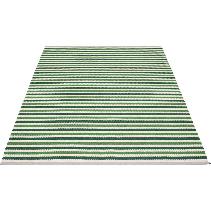 Teo Rug Dark Green / Grass Green / Vanilla, 140x200 cm