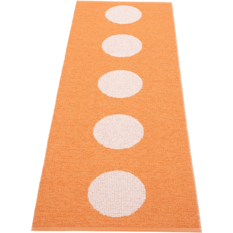 Vera Pop Rug 70x200 cm, Pale Orange / Pearl Pink