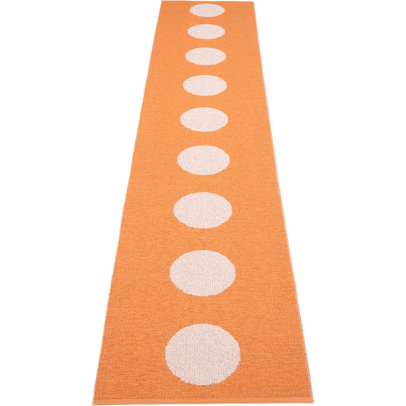 Vera Pop Rug 70x360 cm, Pale Orange / Pearl Pink