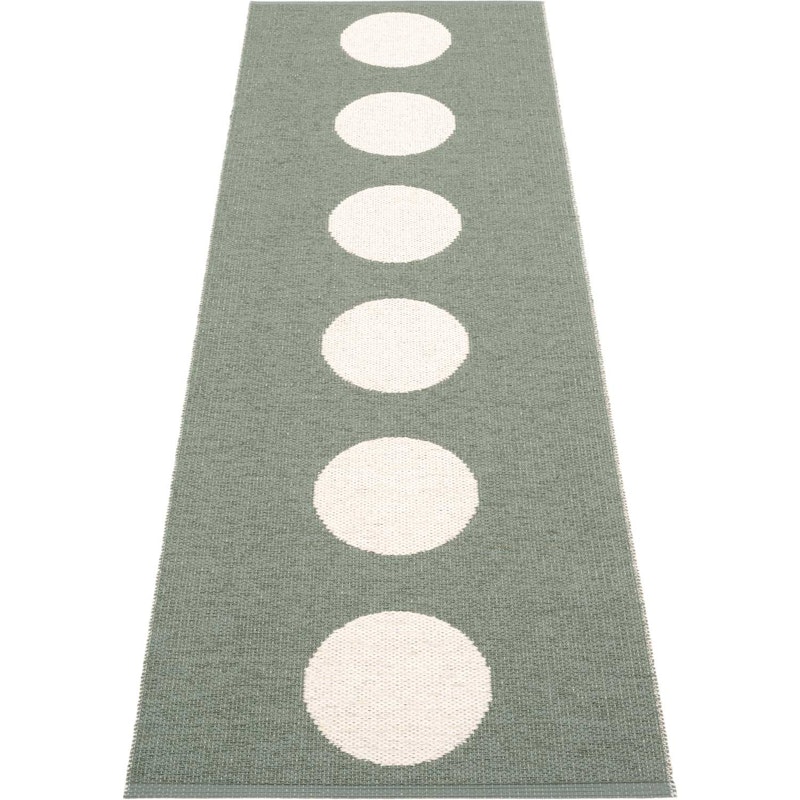 Vera Rug Army/ Vanilla, 70x225 cm