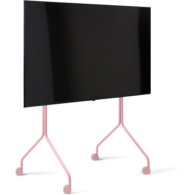 Moon Rollin' Tall Tv Stand, Bubble Gum