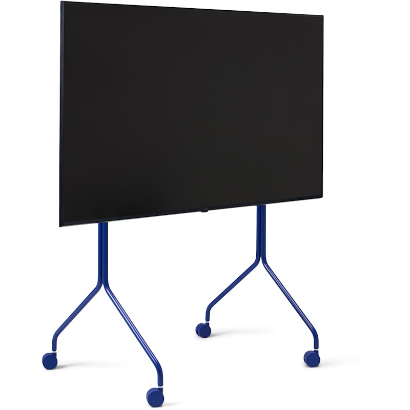 Moon Rollin' Tall Tv Stand, Ultra Marine